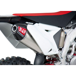 PartzBiz HD WP961-5403 - Yoshimura 219202D320 Aluminum RS-4 Slip On Exhaust 08-17 Suzuki RM-Z450 1821-1508 18211508 196605