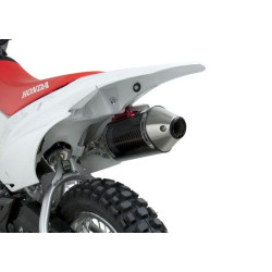 PartzBiz HD WP961-1202 - Yoshimura 221100B250 RS-2 Stainless Full Exhaust System 13-19 Honda CRF110F 1820-1435 18201435 196596