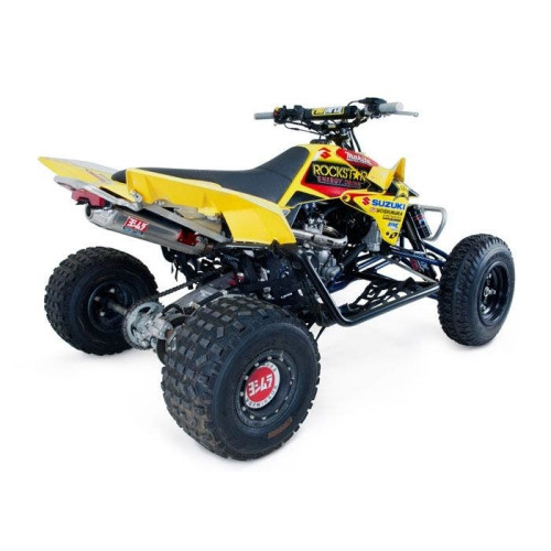 PartzBiz HD: 4400208-Yoshimura 3115007350 RS-5 Aluminum Full Exhaust System 06-10 Suzuki LT-R450 1820-1757 18201757 196531