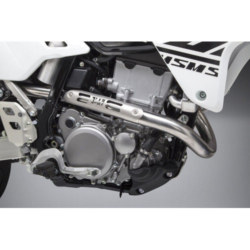 PartzBiz HD: 4400173-Yoshimura RS-2 Aluminum Sleeve Stainless Full Exhaust System DRZ 400 SM 00-19 supermoto motard super moto motorcycle diamond shape large core cone header  197987 216600C350