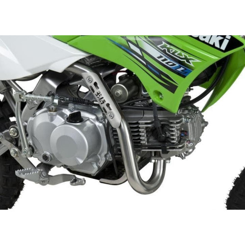 PartzBiz HD: 4400175-Yoshimura Slip On Muffler RS-2 Stainless Carbon KLX110/L 02-17 DR-Z110 Enduro | 2430522 PartzBiz HD: 4400175-Yoshimura Slip On Muffler RS-2 Stainless Carbon KLX110/L 02-17 DR-Z110 Enduro | 2430522