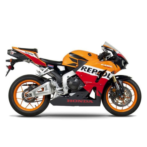PartzBiz HD: 4400178-Yoshimura Street RS-5 Stainless & Carbon Slip On Muffler Honda CBR600RR 09-16 | 1228275 PartzBiz HD: 4400178-Yoshimura Street RS-5 Stainless & Carbon Slip On Muffler Honda CBR600RR 09-16 | 1228275