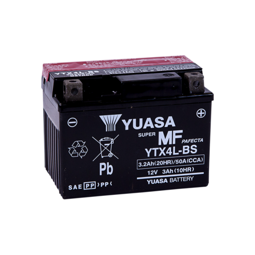 PartzBiz HD: 4400157-Yuasa YTX4L-BS High Performance AGM Maintenance-Free Battery ATV Motorcycle YUAM62X4B harley honda john deere kawasaki polaris victory yamaha replacement upgrade PartzBiz HD: 4400157-Yuasa YTX4L-BS High Performance AGM Maintenance-Free Battery ATV Motorcycle YUAM62X4B harley honda john deere kawasaki polaris victory yamaha replacement upgrade