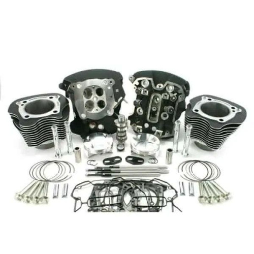 PartzBiz HD: 4400050-Zipper‚Äôs Muscle 124‚Ä≥ Head & Cylinder Kit for Harley 107" Milwaukee Eight 17-Up