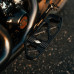 PartzBiz HD: ST-FC-80-B-Kraus Max Lean Harley Floorboards | Grip to Rip