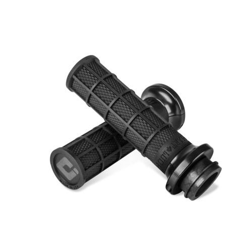 PartzBiz HD: V31HTW-BB-B-กริป ODI Lock-On Hart-Luck Signature Waffle Grips | Kraus Moto