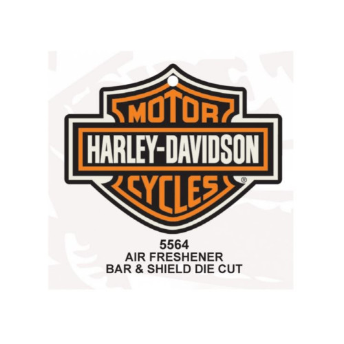 PartzBiz HD: 5000083-Harley-Davidson 2-Pack Air Freshener Bar & Shield Pc5564 Fragrance Tree PartzBiz HD: 5000083-Harley-Davidson 2-Pack Air Freshener Bar & Shield Pc5564 Fragrance Tree