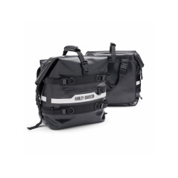 PartzBiz HD 94741 - กระเป๋าข้าง HD Adventure Soft 90202107 สีดำ Pan America