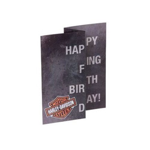 PartzBiz HD: 5000153-Harley-Davidson Birthday Card 