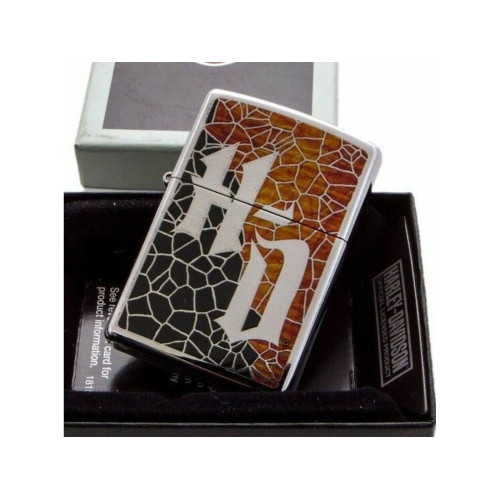 PartzBiz HD: 5000178-Harley-Davidson Lighter 2018 Collection H-D Badge Zippo60002188