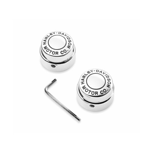 PartzBiz HD: 5000270-Front Axle Nut Cover Kit Multifit 44148-07A Chrome PartzBiz HD: 5000270-Front Axle Nut Cover Kit Multifit 44148-07A Chrome