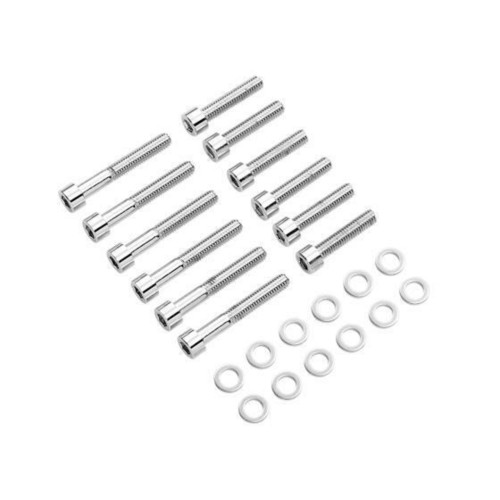 PartzBiz HD: 5000326-H-D Screw Hardware Kit V-Rod Cam Cover 94014-03 Chrome