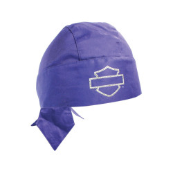 PartzBiz HD 68560 - Harley-Davidson Headwrap -STUDDED PURPLE- หมวก ผ้าพันคอ ที่คาดผม HW104837 PartzBiz HD 68560 - Harley-Davidson Headwrap -STUDDED PURPLE- หมวก ผ้าพันคอ ที่คาดผม HW104837