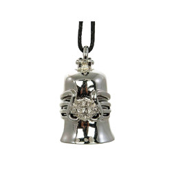 PartzBiz HD 82409 - Harley-Davidson RIDE BELL White Bling B&S ระฆังนำโชค HRB088 PartzBiz HD 82409 - Harley-Davidson RIDE BELL White Bling B&S ระฆังนำโชค HRB088