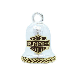 PartzBiz HD 80924 - Harley-Davidson RIDE BELL Gold Hammered ระฆังนำโชค HRB080