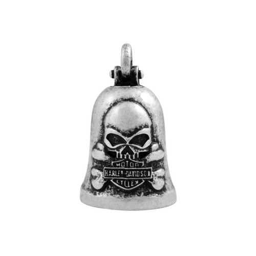PartzBiz HD: 5000355-Harley-Davidson RIDE BELL Vintage Skull ระฆังนำโชค HRB051