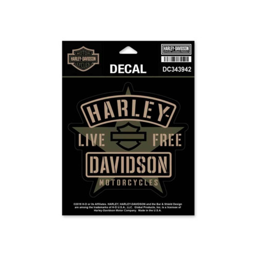 PartzBiz HD: 5000372-Harley-Davidson Decal/Aufkleber 