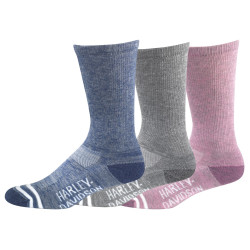 PartzBiz HD 99100 - ถุงเท้า Harley-Davidson HDM Sock Random Feed D89233070-990