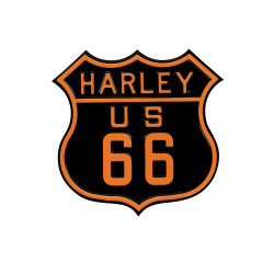 PartzBiz HD 103246 - Harley-Davidson Blechschild H-D ROUTE 66 TIN SIGN AR-2010261 PartzBiz HD 103246 - Harley-Davidson Blechschild H-D ROUTE 66 TIN SIGN AR-2010261