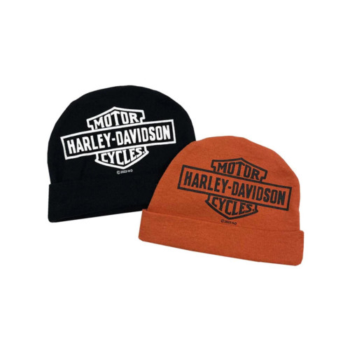 PartzBiz HD: 5000493-Harley-Davidson Boy’S Rib Knit Beanies Sgi-7259305 Set Of 2
