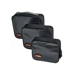 PartzBiz HD 100096 - Harley-Davidson Packing Cubes Clear Security Bag ชุด 3 ชิ้น A99664