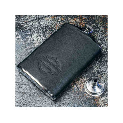 PartzBiz HD 112338 - กระติกน้ำ Harley-Davidson H-D Open B&S Flask HDL-18624
