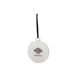 PartzBiz HD 102443 - เครื่องประดับ Harley-Davidson สัญลักษณ์ถัง W-22 Pewter HDX-99240