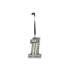 PartzBiz HD 102444 - เครื่องประดับ Harley-Davidson W-22 Pewter #1 HDX-99241