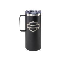 PartzBiz HD 112340 - Harley-Davidson Mug Open Bar& Shield Travel Mug HDX-98663