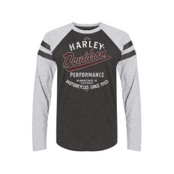 PartzBiz HD 100242 - เสื้อแขนยาว Harley-Davidson Past Time Men’s Dealer R004474