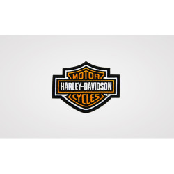 PartzBiz HD 101690 - ป้าย/สัญลักษณ์ Harley-Davidson Bar&Shield 8011406