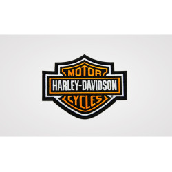 PartzBiz HD 101691 - ป้าย/ตราสัญลักษณ์ Harley-Davidson Bar&Shield 8011413