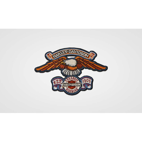 PartzBiz HD: 5000568-Harley-Davidson Patch/Emblem PartzBiz HD: 5000568-Harley-Davidson Patch/Emblem