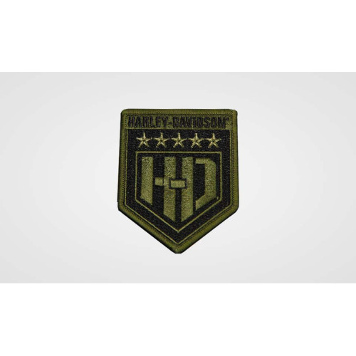 PartzBiz HD: 5000573-ป้าย/สัญลักษณ์ Harley-Davidson H-D Green Shield 8012885