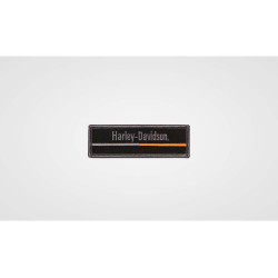 PartzBiz HD 101729 - ป้าย/สัญลักษณ์ Harley-Davidson Minimal H-D Grey 8013226