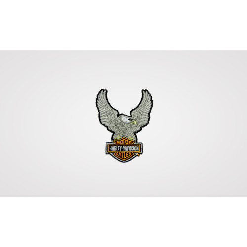 PartzBiz HD: 5000581-ป้าย/สัญลักษณ์ Harley-Davidson Silver Eagle Bar&Shield 8011598