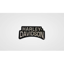 PartzBiz HD 101713 - ป้าย/ตราสัญลักษณ์ Harley-Davidson Stacked Reflective H-D 8011666
