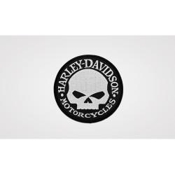 PartzBiz HD 101706 - ป้าย/สัญลักษณ์ Harley-Davidson Willie G Skull 8011574