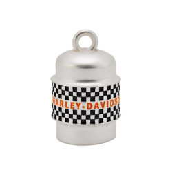 PartzBiz HD 103974 - Harley-Davidson RIDE BELL Checkered ระฆังนำโชค HRB118