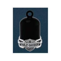 PartzBiz HD 101082 - Harley-Davidson RIDE BELL Vintage B&S Black Chain ระฆังนำโชค HRB110 PartzBiz HD 101082 - Harley-Davidson RIDE BELL Vintage B&S Black Chain ระฆังนำโชค HRB110