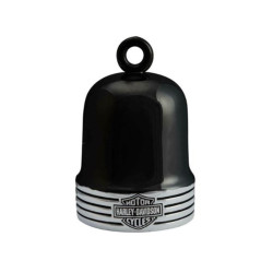 PartzBiz HD 101085 - Harley-Davidson RIDE BELL B&S Steel Lines ระฆังนำโชค HRB115