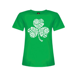 PartzBiz HD 100617 - Harley-Davidson H-D Shamrock เสื้อเชิ้ตผู้หญิงตัวแทนจำหน่าย R004762 PartzBiz HD 100617 - Harley-Davidson H-D Shamrock เสื้อเชิ้ตผู้หญิงตัวแทนจำหน่าย R004762