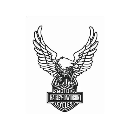 PartzBiz HD: 5000632-ป้ายติดผนัง Harley-Davidson B&S Eagle HDX-99222