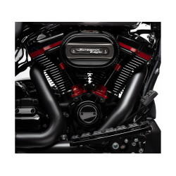 PartzBiz HD 103240 - ชุดเน้นเสียงเครื่องยนต์ Milwaukee-Eight - สีแดง
