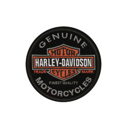 PartzBiz HD 66329 - ป้าย/ตราสัญลักษณ์ Harley-Davidson GENUINE Motorcycles EM312642