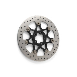 PartzBiz HD 112262 - Polished Front Brake Disk