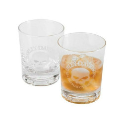 PartzBiz HD 84941 - ชุดแว่นตา Harley-Davidson Skull Tumbler HDL-18799