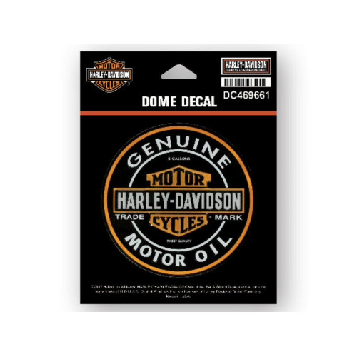 PartzBiz HD: 5000822-Harley-Davidson Aufkleber/Dome Decal 