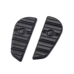 PartzBiz HD 94164 - Willie G Skull Pillion Footboard Inserts Black PartzBiz HD 94164 - Willie G Skull Pillion Footboard Inserts Black