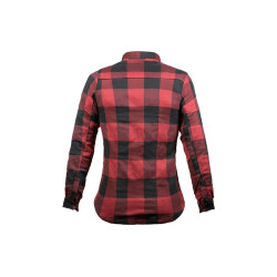 PartzBiz HD 89056 - Motoshirt Women สีแดง JDL8001 เสื้อแจ็คเก็ตขี่มอเตอร์ไซค์